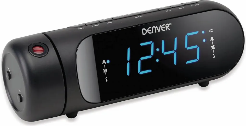 Denver Uhrenradio CPR-700, Schwarz, Mit Projektion – Bild 3