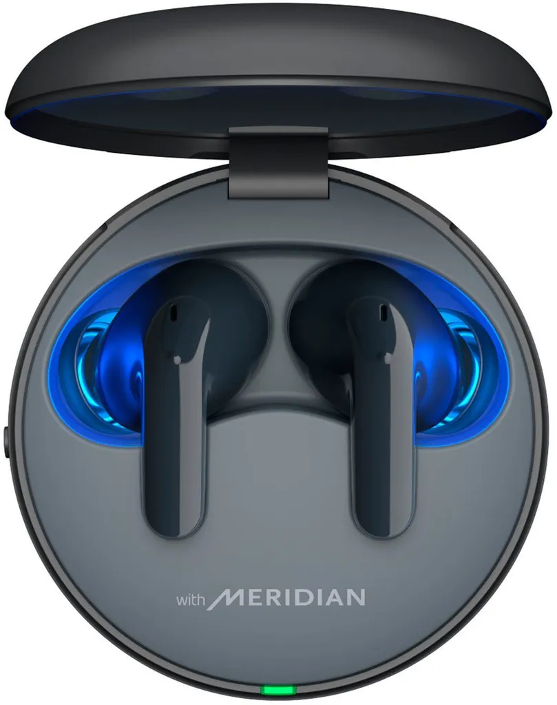 LG TONE Free DT90Q Schwarz Wireless In-Ear-Kopfhörer (Dolby Atmos Mit Headtracking, Active Noice Cancellation (ANC), MERIDIAN, UVnano+, Flugzeugmodus (Plug&Wireless) – Bild 5