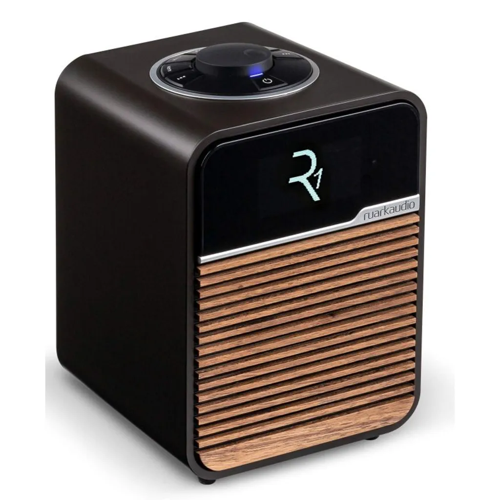 Ruarkaudio R1 MK4 Digitalradio Espresso (braun) – Bild 2