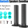 Bluetooth Soundbar TV Home Speaker System Drahtloser Subwoofer 3D-Surround-Sound