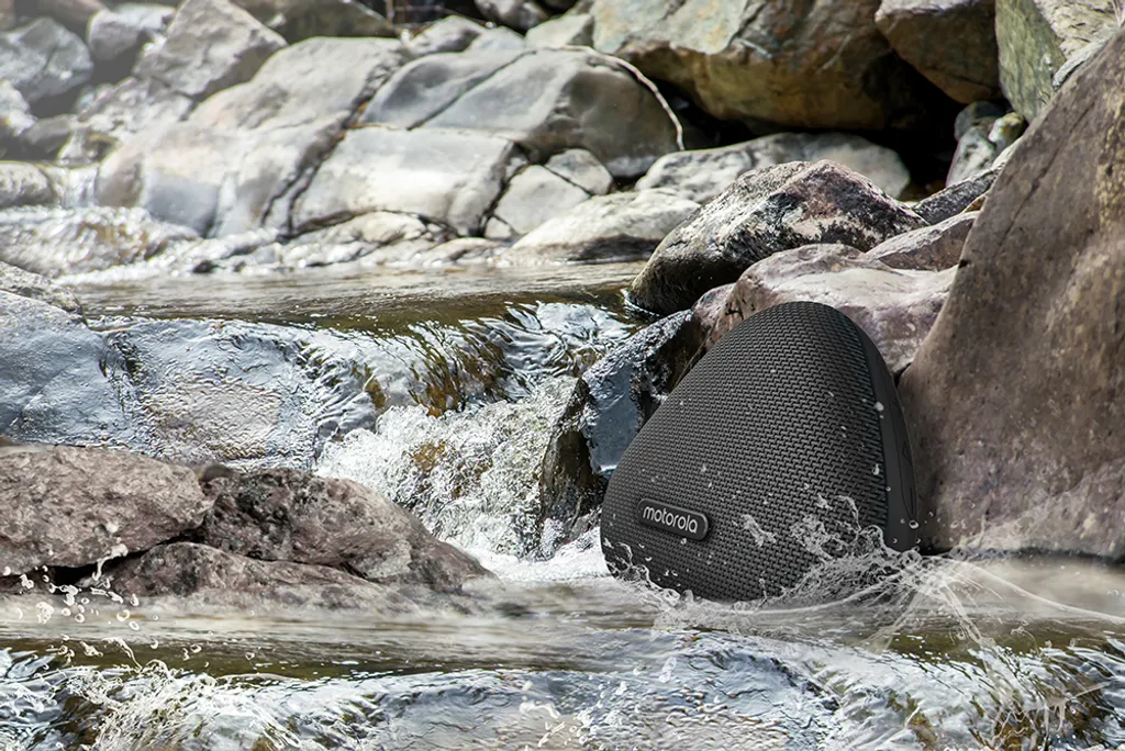 Motorola Sonic Boost 230 Drahtloser Lautsprecher - Robust - Wasserdicht - Sprachassistent - Schwarz – Bild 5