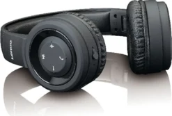 Lenco Spritzwassergeschützter Kopfhörer HPB-330, Farbe: Schwarz