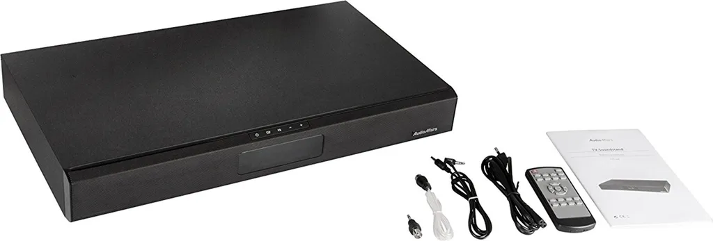 AudioAffairs TVS 2018 TV-Soundstand - HDMI Arc Heimkinoanlage Soundbar Mit FM PLL UKW Radio, Integriertem Subwoofer, Bluetooth 3.0 & Fernbedienung Schwarz – Bild 8