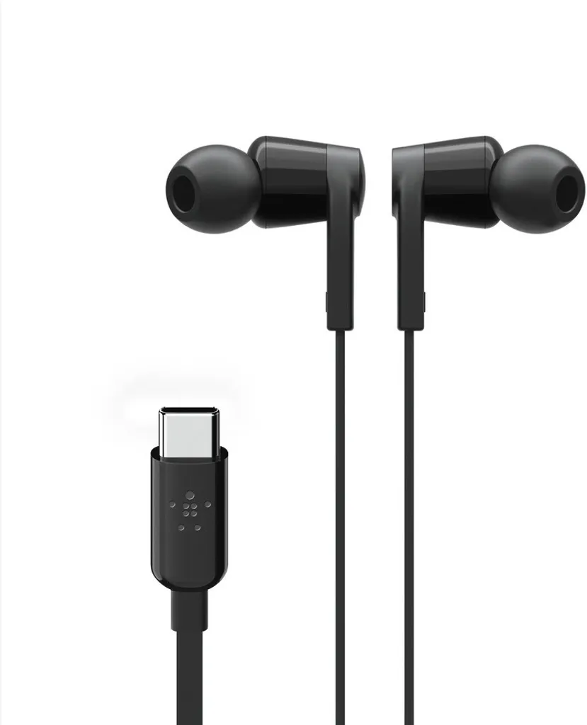 Belkin Rockstar In-Ear Kopfhörer Mit USB-C Connector, Schwarz – Bild 6