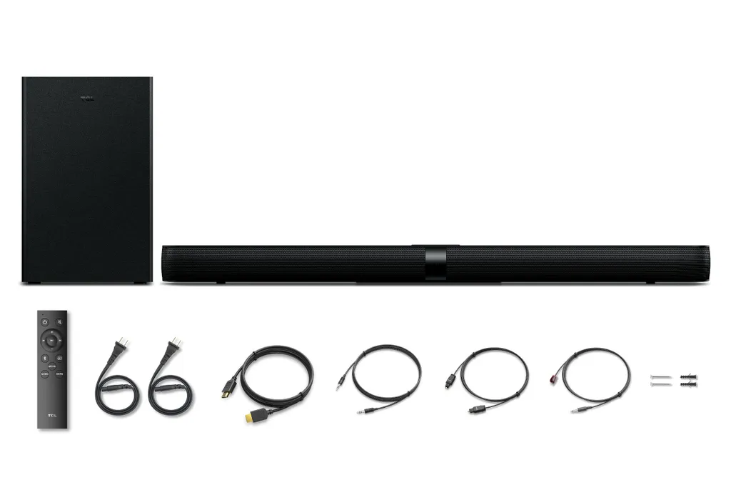 TCL TS7010 Soundbar (92 Cm) Mit 2.1-Kanal-Sound Bluetooth Subwoofer, 160 Watt, HDMI ARC, Dolby Digital, AUX 3,5 Mm Schwarz TCL – Bild 5