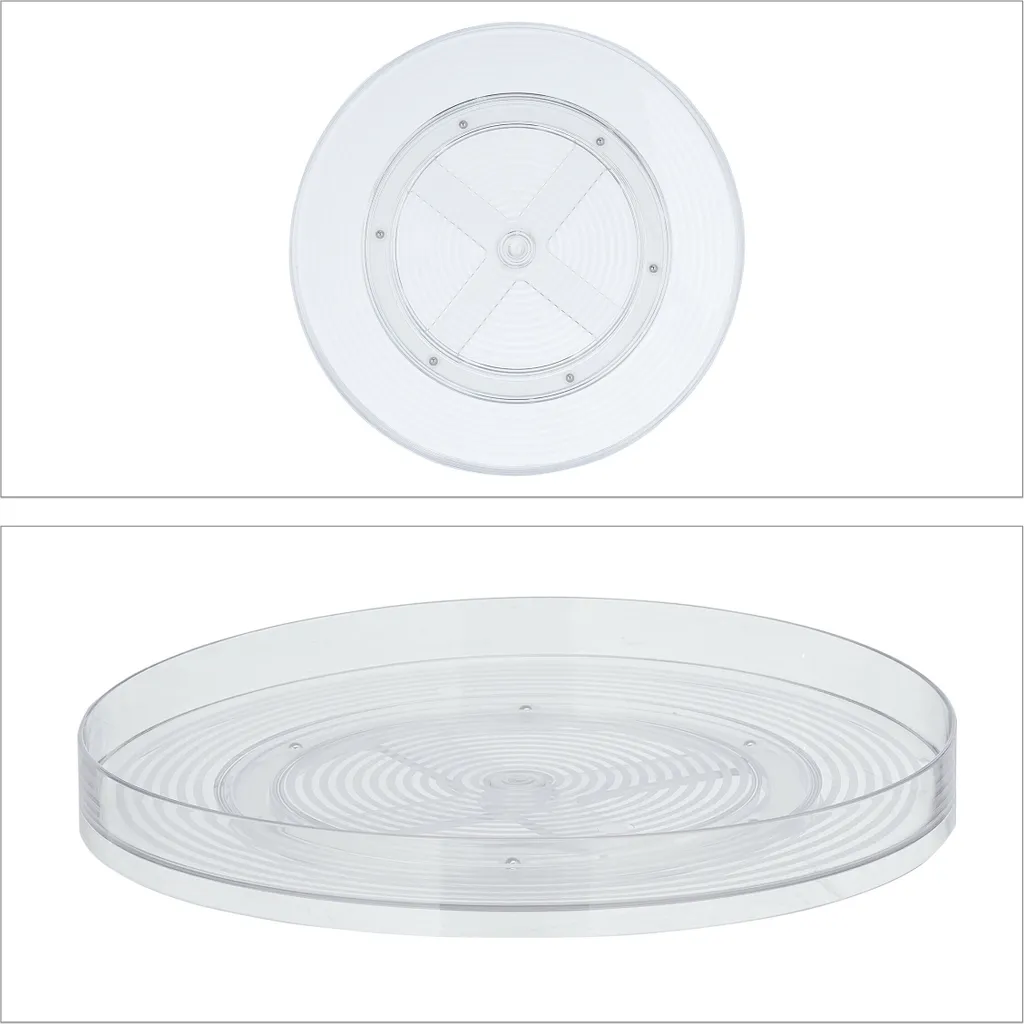 Relaxdays Durchsichtiger Drehteller Für Die Küche – Bild 9