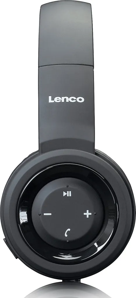 Lenco Spritzwassergeschützter Kopfhörer HPB-330, Farbe: Schwarz – Bild 6