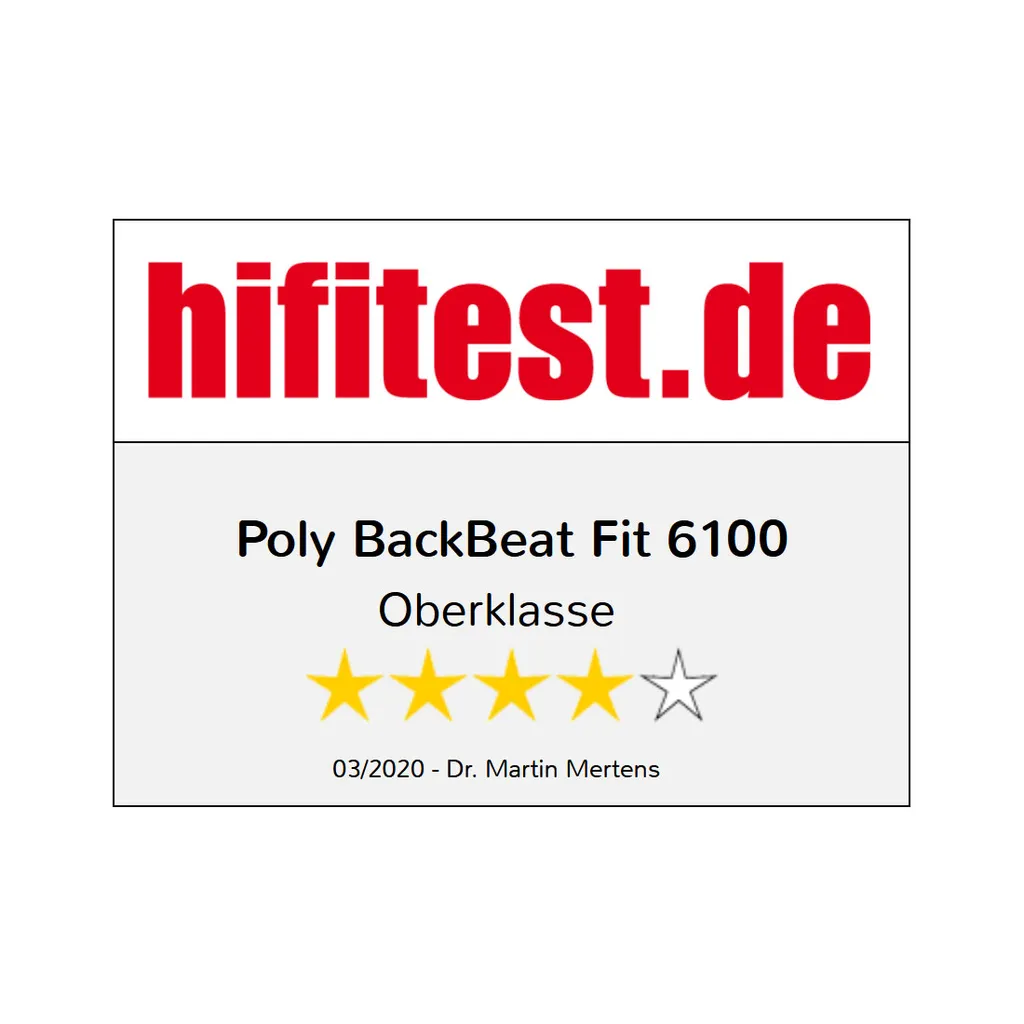 Poly BackBeat FIT 6100 - Kopfhörer - Kopfband - Sport - Schwarz - Binaural - Abspielen/Pause - Track Poly – Bild 13