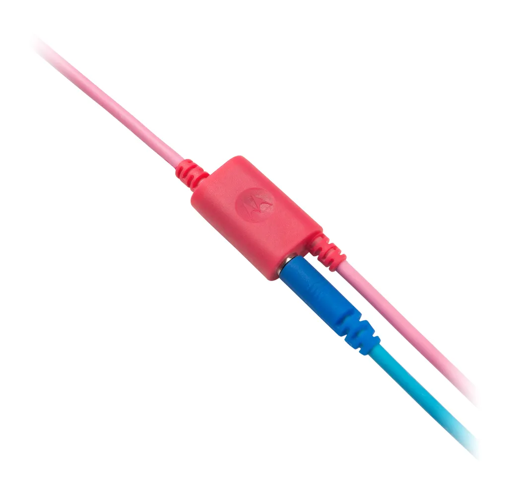 Motorola Sound Kopfhörer Mit Kabel - Kinder Kopfhörer - MOTO JR200 PNK - Lautstärkebegrenzung 85 DB - Mit Audio-Splitter - BPA-Frei - Ab 3 Jahren – Bild 3
