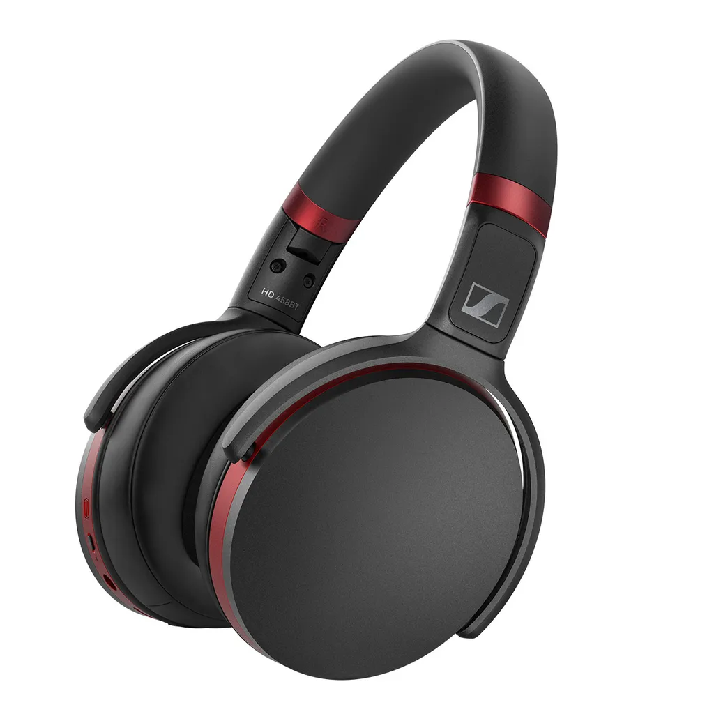 Sennheiser HD 458BT Over-Ear-Kopfhörer Active Noise Cancellation, Bluetooth, Schwarz