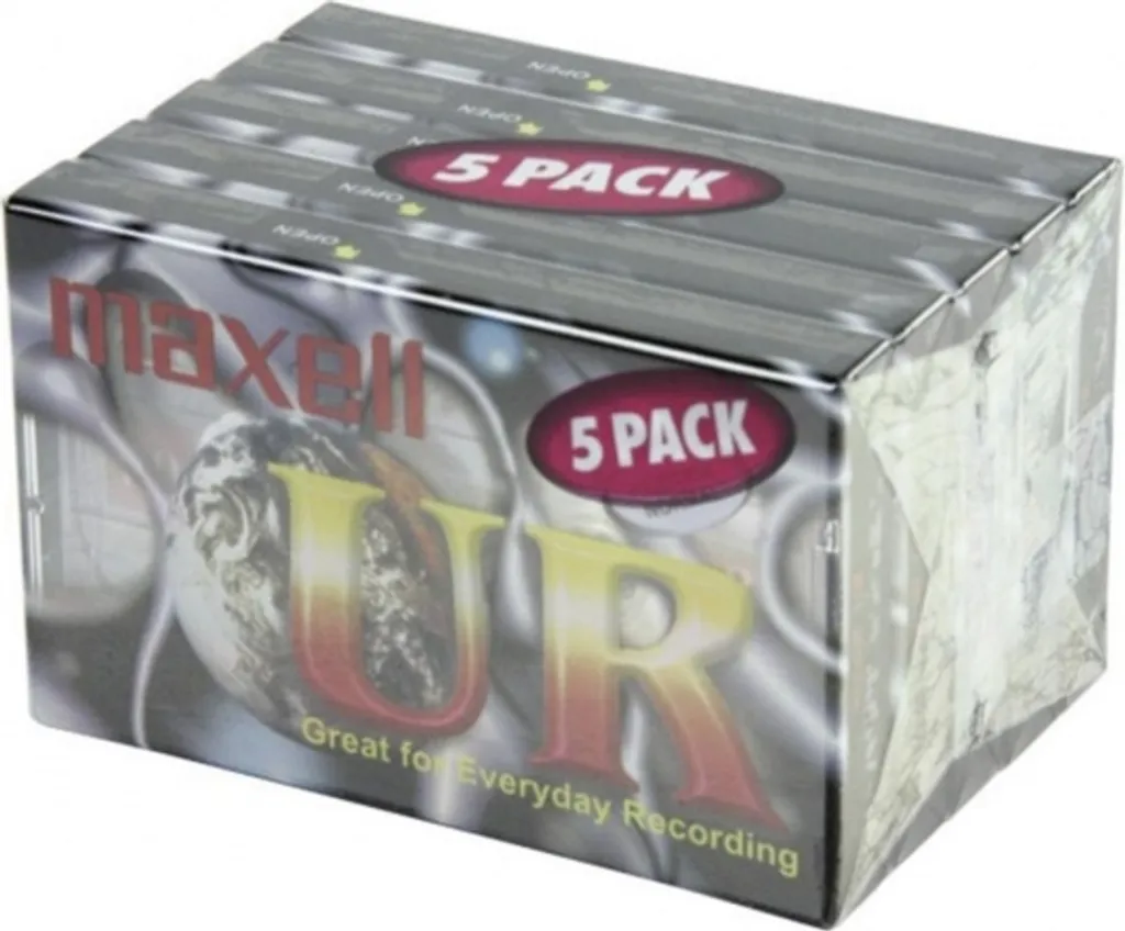 Maxell Kassette 5 X 90min 5-Pack – Bild 2