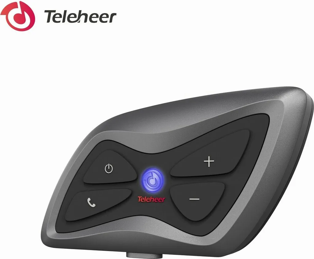 2-Pack T6 PLUS Motorrad Intercom 1500m Motorradhelm Bluetooth 5.1 Headset Interphone Motorrad-Kopfhörer Gegensprechanlage – Bild 4