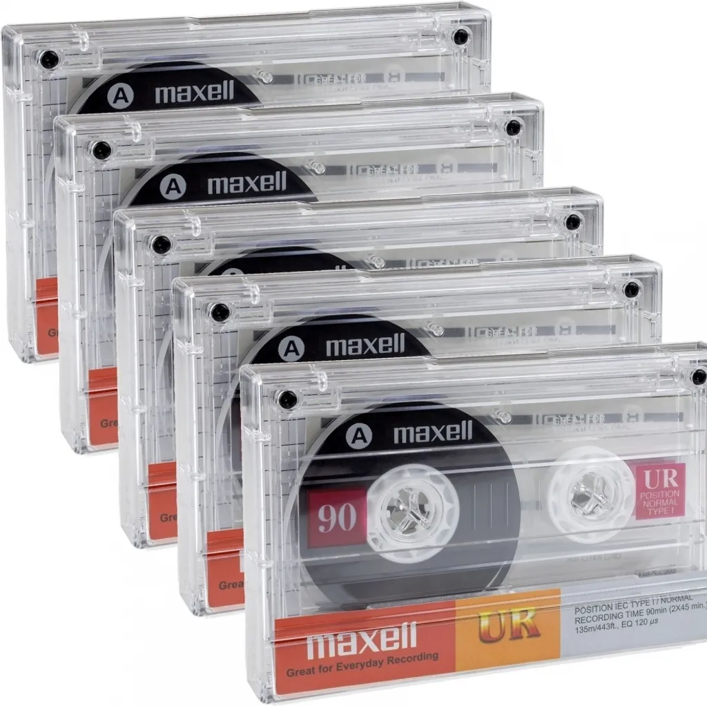 Maxell Kassette 5 X 90min 5-Pack – Bild 3