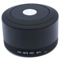 Musky My Vision Tragbarer Wireless Bluetooth Mobile Lautsprecher - Leistungsstarke, Mini, Super Laut Für IPhone, IPad, IPod, Samsung, Handys, Tablets PC, Laptops - Schwarz