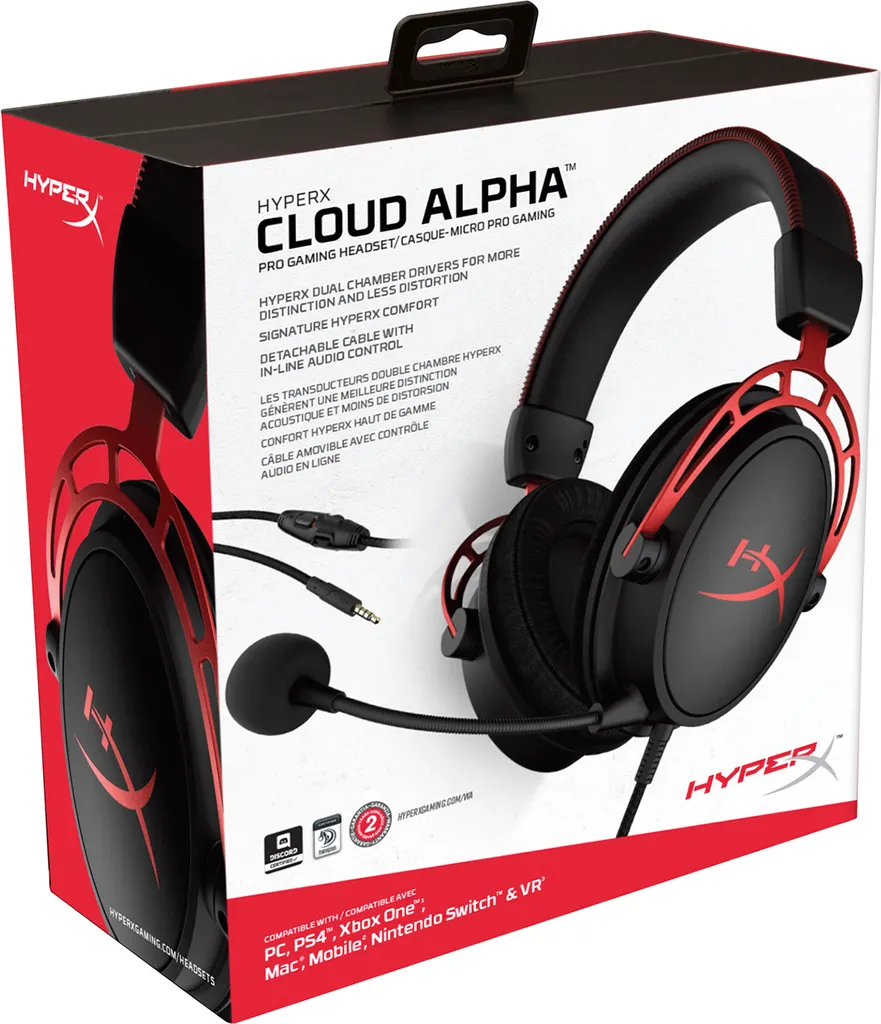 HyperX Cloud Alpha Red