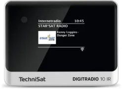 TechniSat DIGITRADIO 10 IR - Internet - Digital - DAB+,FM - 87.5 - 108 MHz - 174 - 240 MHz - TFT