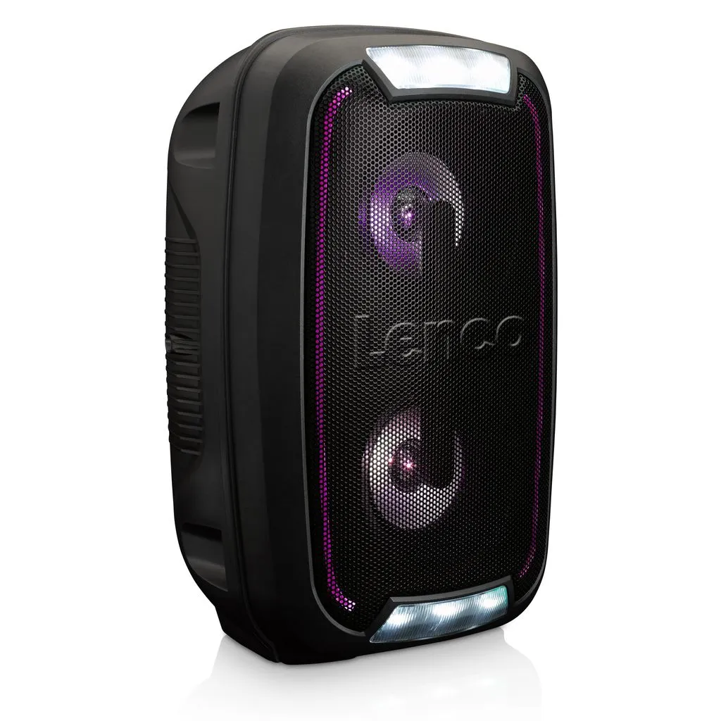 Lenco Tragbarer Bluetooth Lautsprecher USB SD BT-272BK – Bild 7