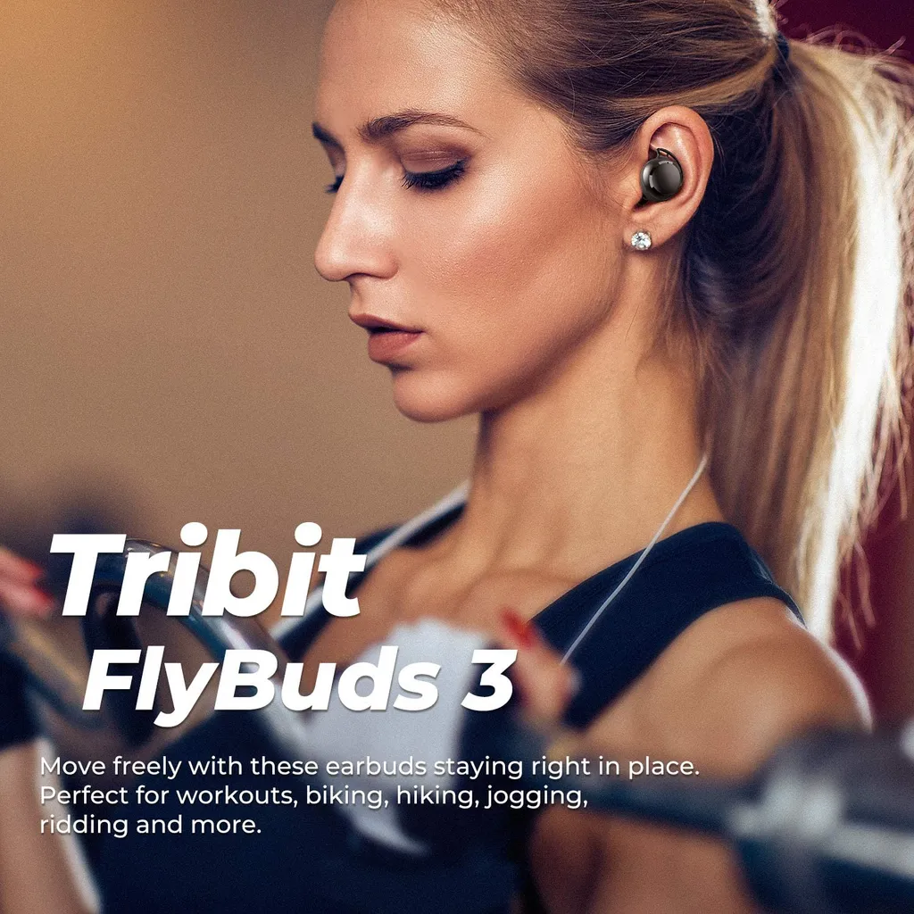 Tribit FlyBuds 3 M. Ladecase, IPX7, Bluetooth M. Mikrofon – Bild 6