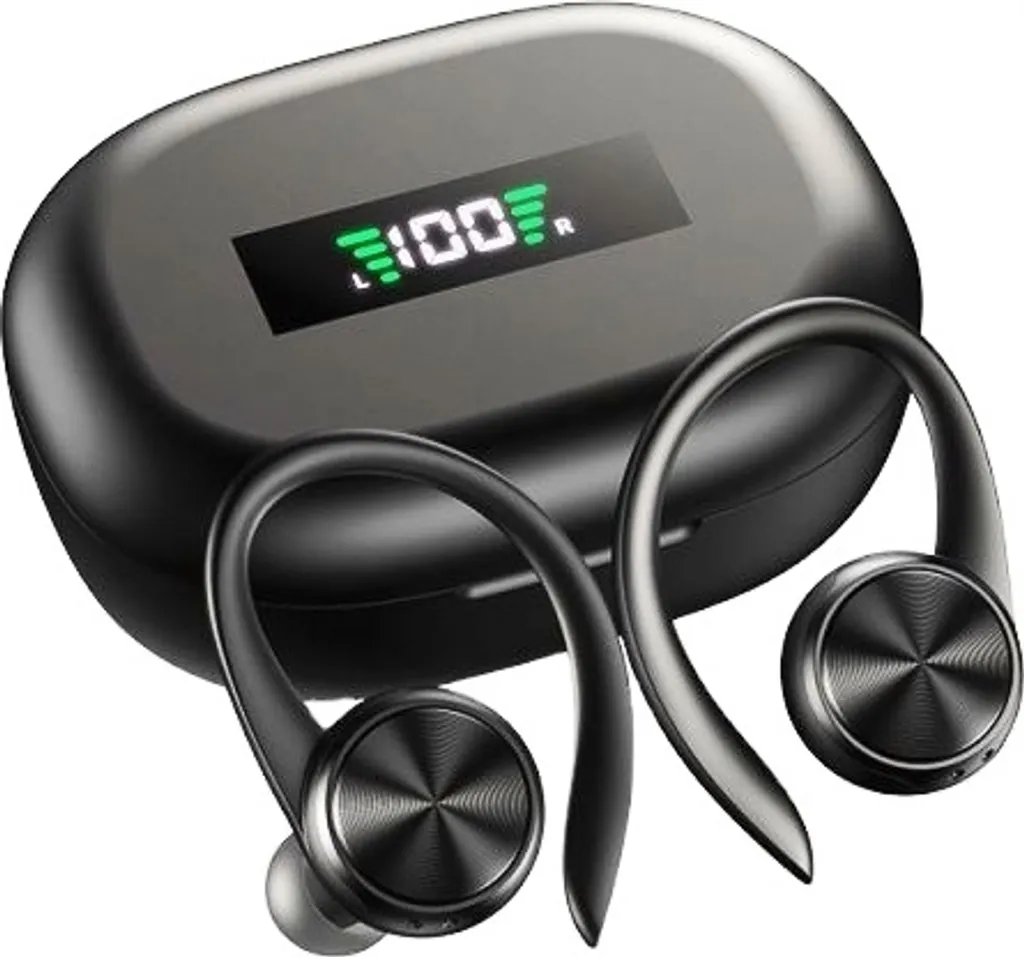 Kabellose Kopfhörer Farrot R200 Hinter Dem Ohr Bluetooth 5.0 Akkukapazität 500 MAh, IPX5 Wasserdicht, Schwarz – Bild 3