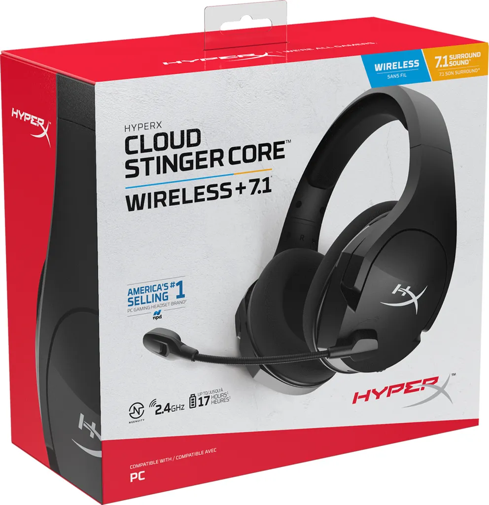 HyperX Cloud Stinger Core 7.1 Wireless Gaming Headset – Bild 3