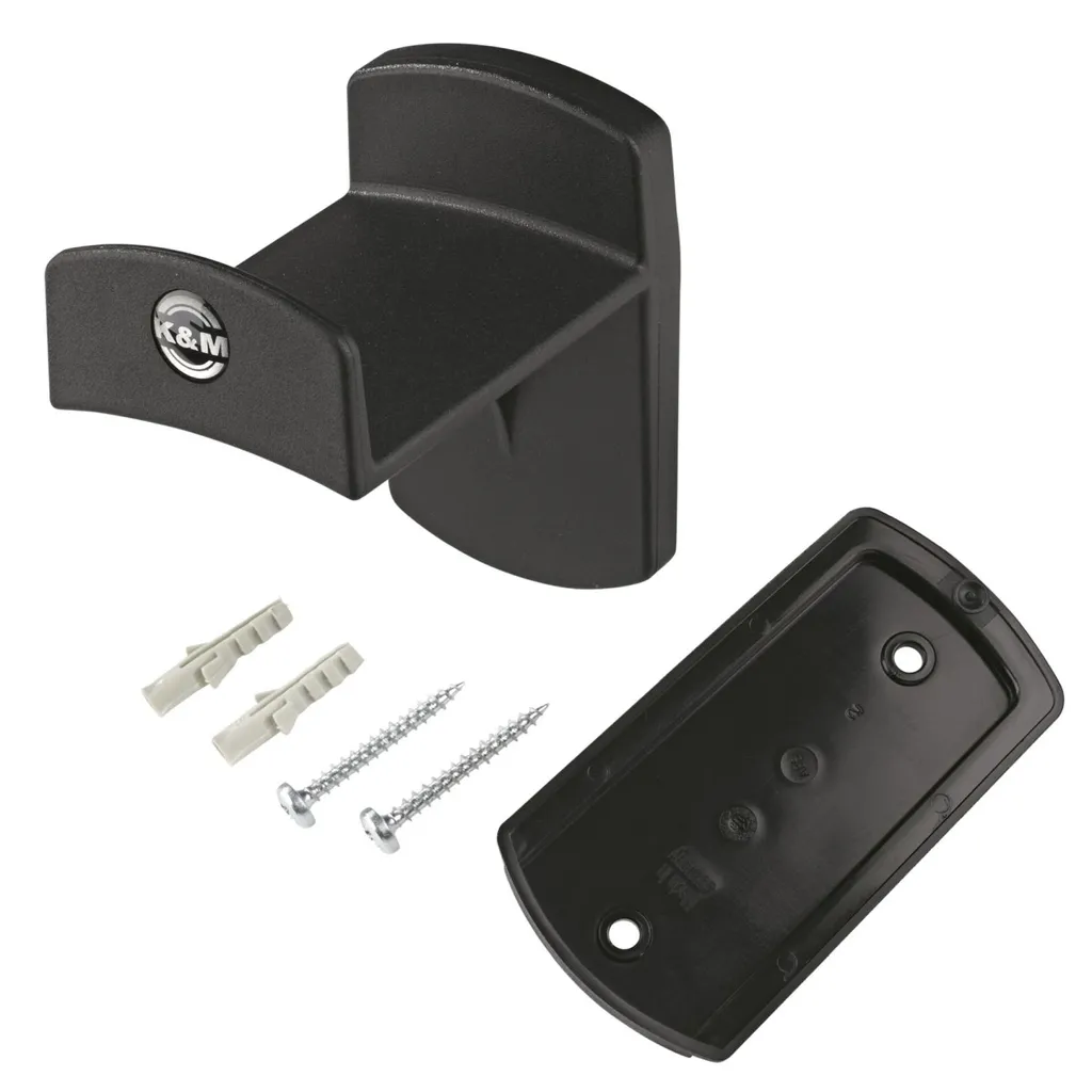 K&M 16312 Kopfhörer-Wandhalter Schwarz – Bild 2