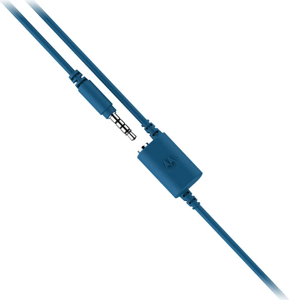 Motorola Sound Kinder Kopfhörer - MOTO JR300 - Kopfhörer Für Kinder - Lautstärkebegrenzung 85dB - Mit Audio-Splitter - BPA-Frei - Ab 3 Jahren - Blau/Grau – Bild 3