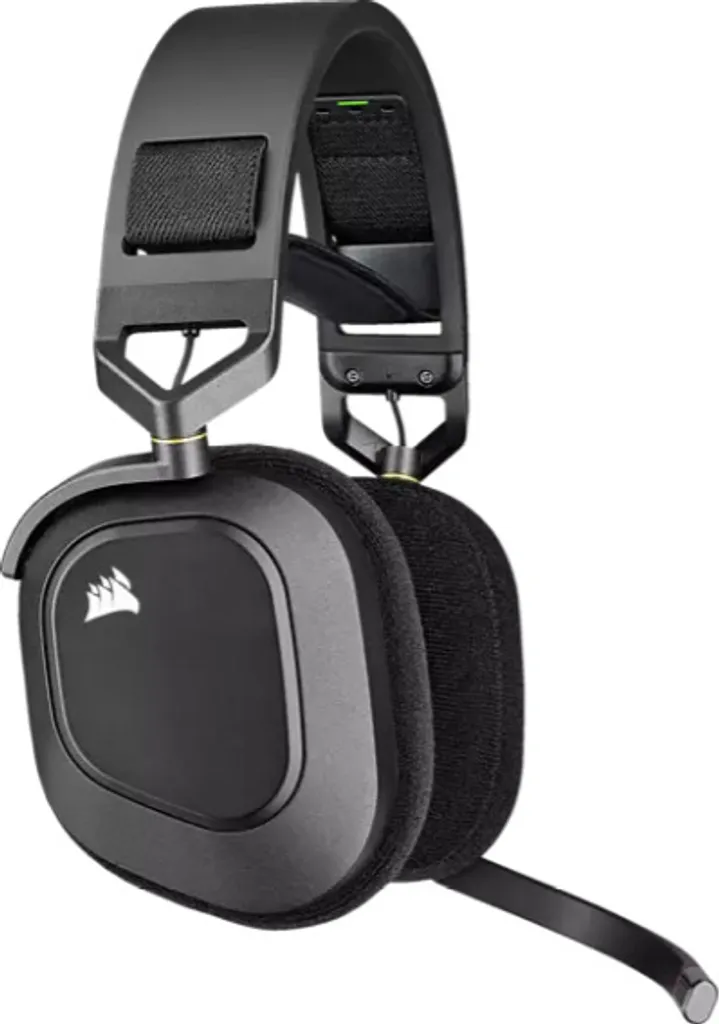 Corsair HS80 RGB WIRELESS Premium-Gaming-Headset Dolby Atmos PS4 PS5 PC Carbon – Bild 2