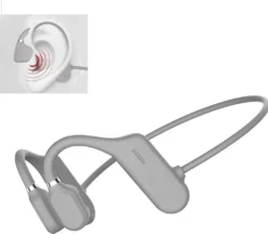 MIRUX Bluetooth Sport Kopfhörer Open Ear Anruf Mikrofon Kabellos Wireless Wasserdicht Headset Zum Joggen, Wandern, Radfahren