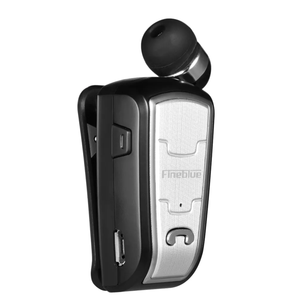 Fineblue Wireless Bluetooth Headsets In-Ear Stereo Kopfhoerer Clip-on Ohrhoerer Freisprechen Mit Mikrofon Schwarz – Bild 8