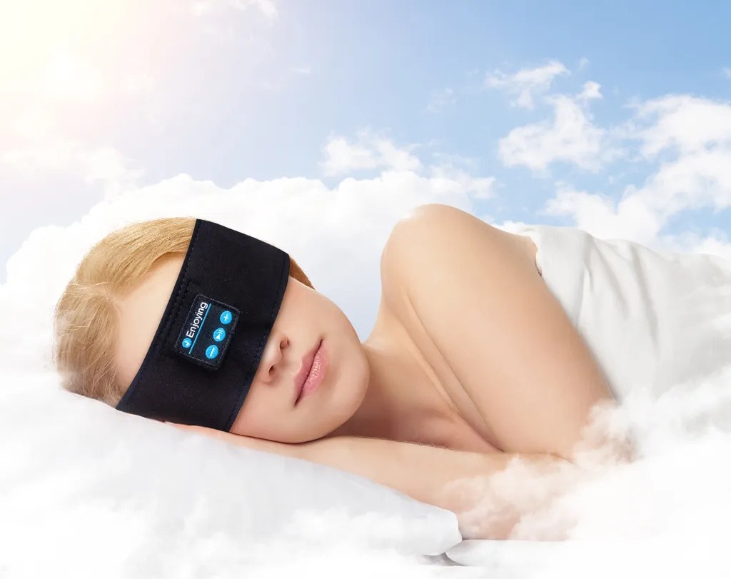 Kopfhörer Kabellose – Kopfband Bluetooth - Kopfhörer Mit HD-Stereolautsprecher - Wiederaufladbar über USB - Schwarz – Bild 3