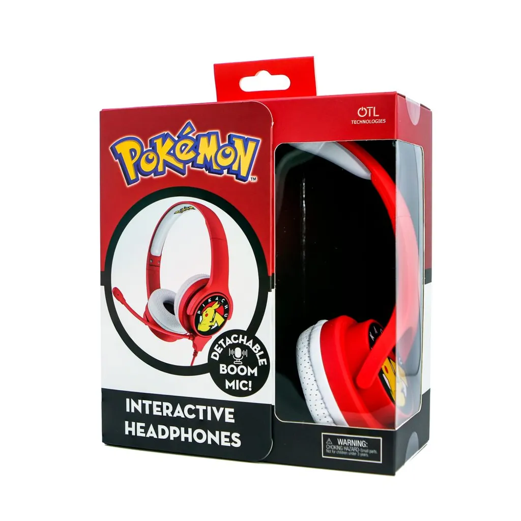 NINTENDO POKEMON Interaktiver Kopfhörer/Headset On-Ear 85/94dB Boom Mic – Bild 12