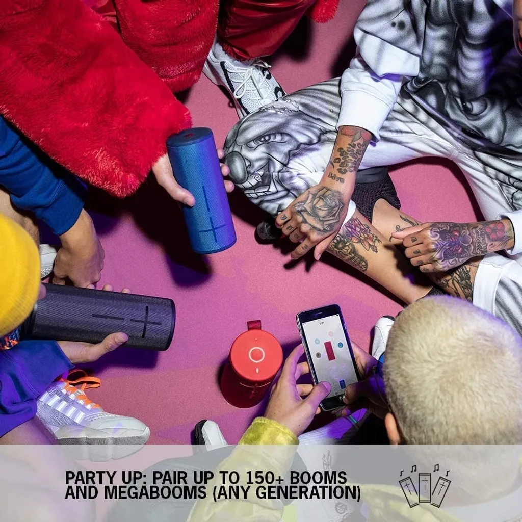 Logitech UE Boom 3 Bluetooth Lautsprecher Night Black, Universal – Bild 10