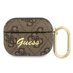 Guess AirPods Pro Harte Schutzhülle Mit Guess Logo - Braun
