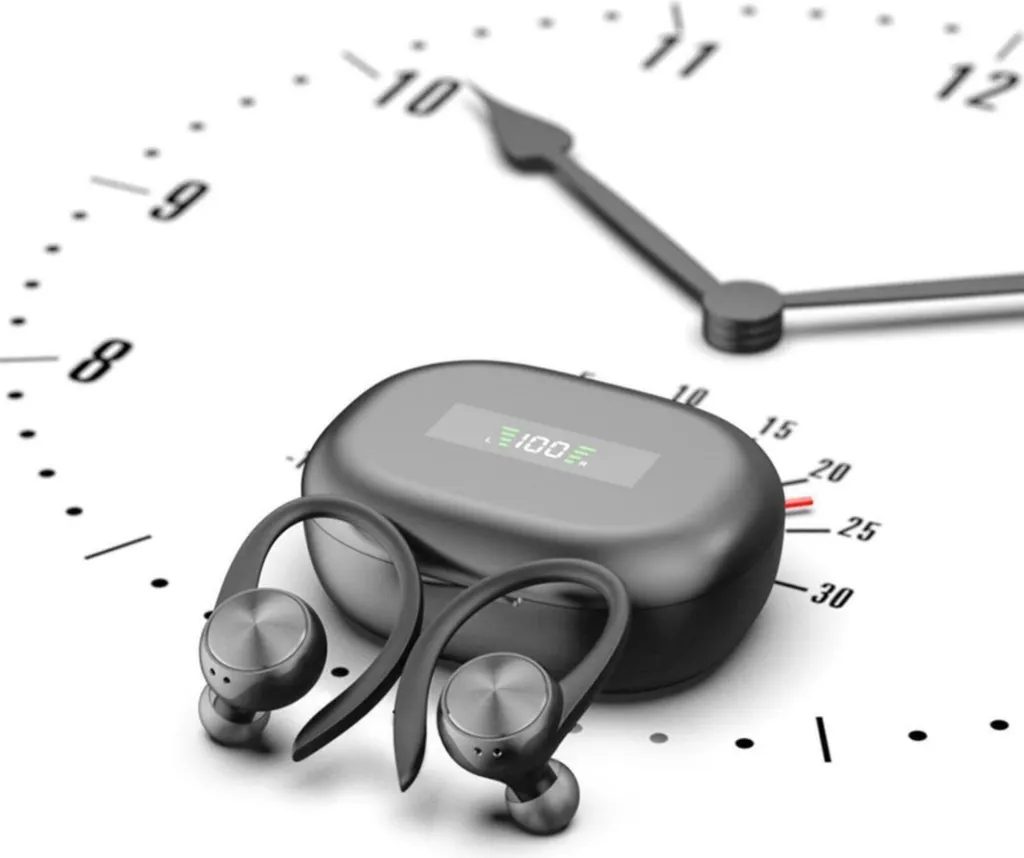 Kabellose Kopfhörer Farrot R200 Hinter Dem Ohr Bluetooth 5.0 Akkukapazität 500 MAh, IPX5 Wasserdicht, Schwarz – Bild 4