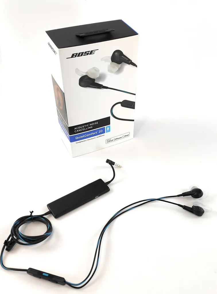 Bose QuietComfort 20 In-Ear-Kopfhörer (Acoustic Noise Canceling) Schwarz – Bild 3