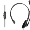 LogiLink Mono Headset Mit Mikrofon 3,5 Mm Klinkenstecker Schwarz