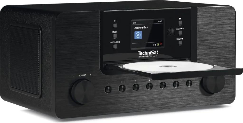 Technisat DigitRadio 570 CD IR Schwarz – Bild 3