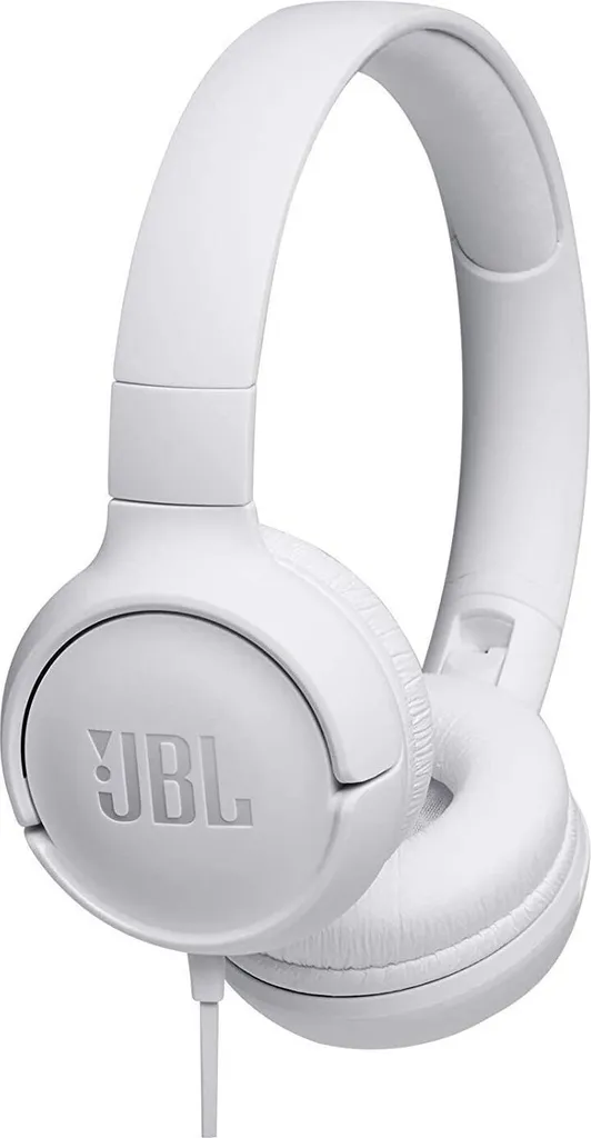 JBL Tune 500 PureBass On-Ear Kopfhörer - Weiß "wie Neu"