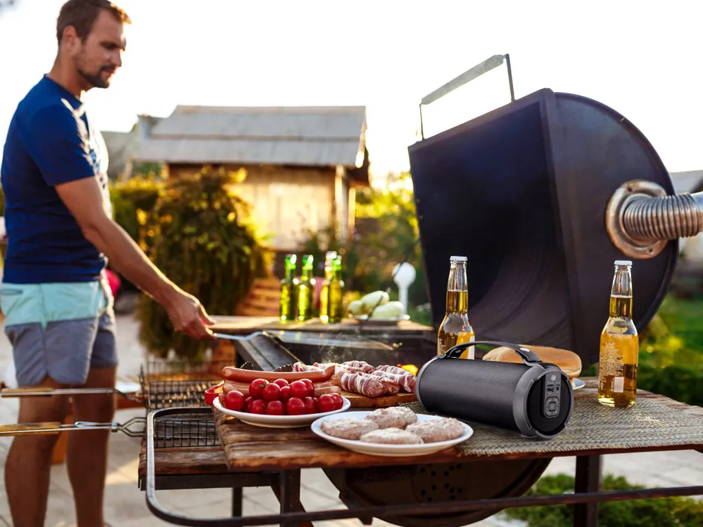 Travel Bluetooth Speaker Draadloos - Draagbare Party Speaker - AUX, SD En USB (HPG240BT) – Bild 2