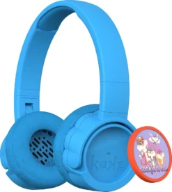 Kekz Multimedia Kekz - Kekzhörer Starterset Blau + Cookie Crew Audiochip, All-in-One Kinder Audioplayer, Kabellos 15 H Laufzeit Kopfhörer Kopfhörer PB22 Mmnikolaus Audiobf Multiaktion Multibf Räumungsverkauf Multireduziert Auswahlmulti Audiophil Ausge...