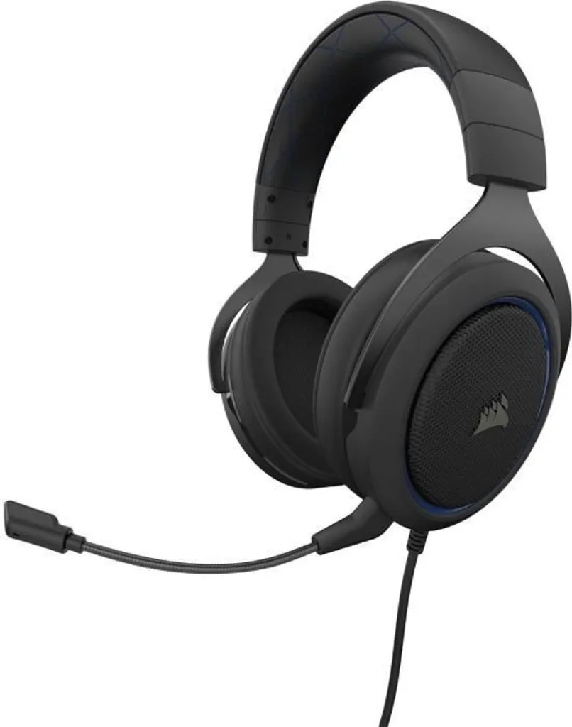 Corsair Gaming Headset HS50 PRO STEREO Eingebautes Mikrofon, Blau, Over-Ear – Bild 6