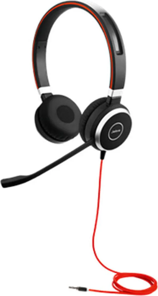 JABRA Evolve 40 UC Duo 3,5mm Klinke Ohne USB-Controller "wie Neu"
