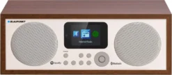 Blaupunkt IR10BT Internet Radio Grau Holz