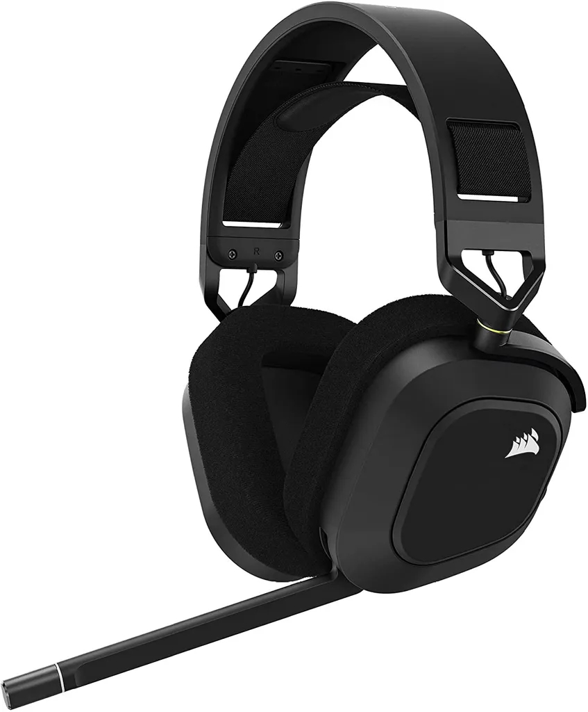Corsair HS80 RGB WIRELESS Premium-Gaming-Headset Dolby Atmos PS4 PS5 PC Carbon