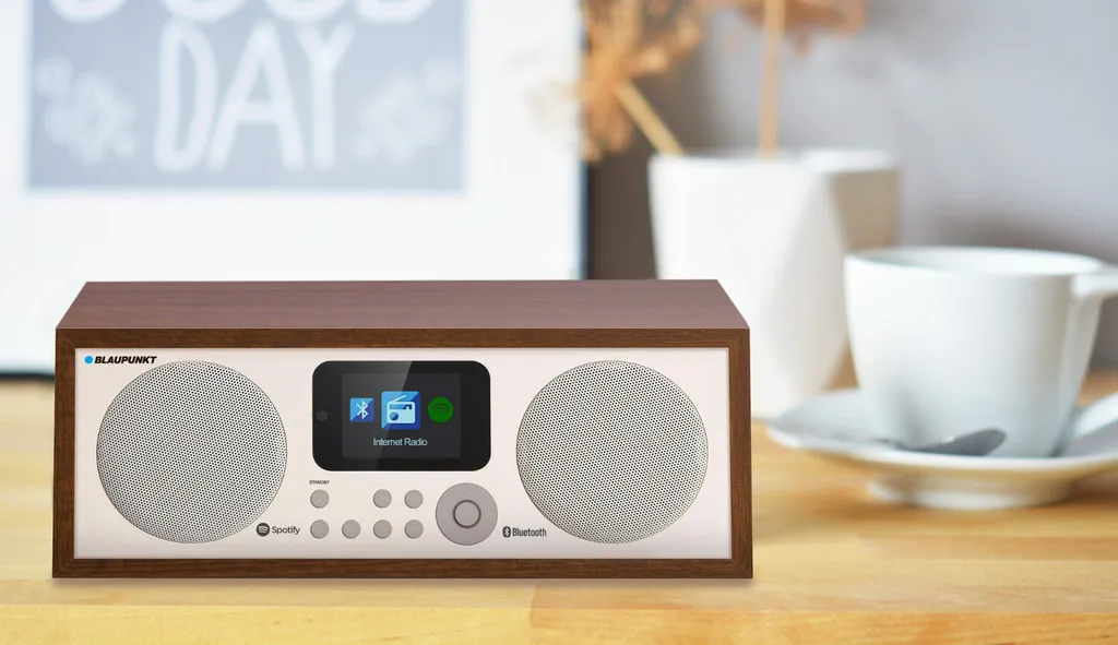 Blaupunkt IR10BT Internet Radio Grau Holz – Bild 3