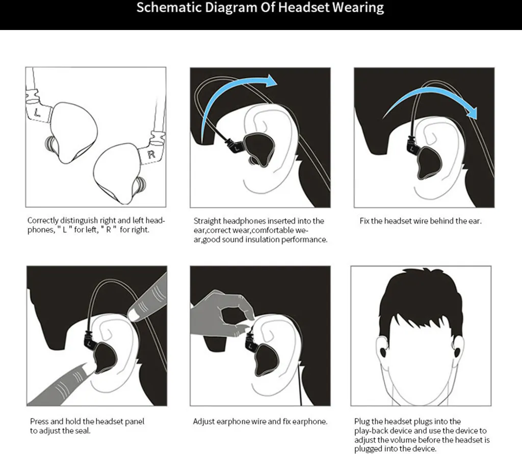 KZ ZSN PRO X Kabelgebundene In-Ear-Kopfhoerer DIY-Kopfhoerer 1BA + 1DD Hybrid-Treiber HIFI DJ-Monitor Laufsport-Ohrhoerer – Bild 15