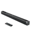 Bomaker Soundbar 2.0 Kanal, 120 DB 37 Zoll Lautsprecher Bluetooth 5.0 Mit Integriertem Bass,Surround-Systeme ,DSP Für TV (mit AUX, USB, Optischer Anschluss) Heimkino, Party ODINE I Schwarz
