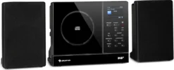 Connect Vertical Internetradio 2x5 W RMS CD IR/UKW/DAB+ Spotify BT Schwarz
