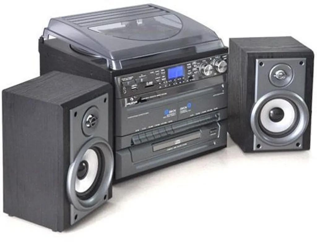 TC-386 Stereoanlage USB MP3 Kassette CD Plattenspieler Encoder – Bild 5