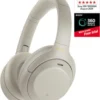 Over-the-Ear-Kopfhörer Sony WH-1000XM4S, Kabellos, Bluetooth, Geräuschunterdrückung, Mikrofon, Silber
